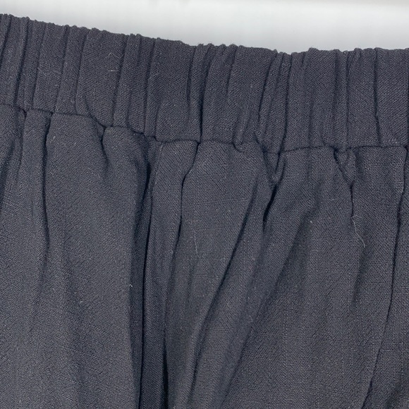 NWT ENTRO Black wrap skort skirt w/ shorts style Sz Small -has pockets!! - Picture 4 of 10